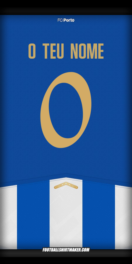 Camisola FC Porto UEL 2025/2026 -  o teu nome - 0