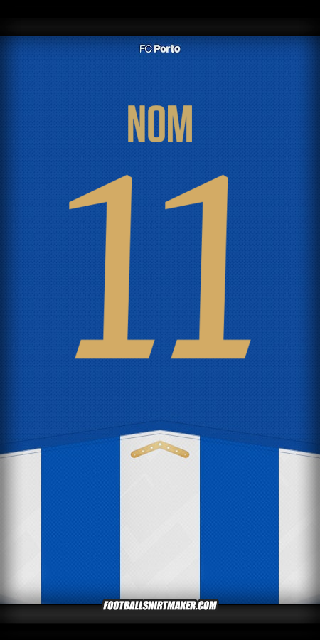 Maillot FC Porto UEL 2025/2026 -  nom - 11