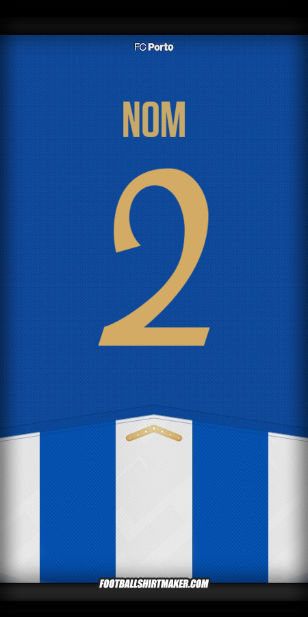Maillot FC Porto UEL 2025/2026 -  nom - 2
