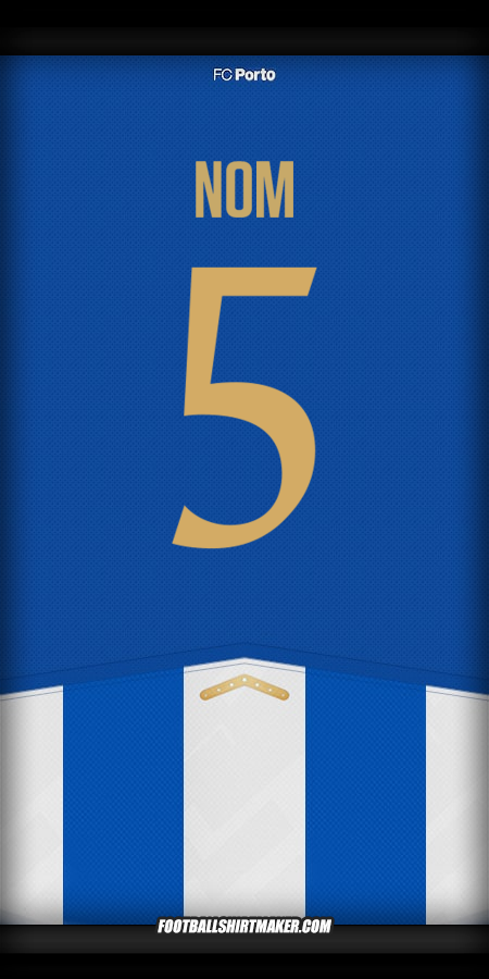 Maillot FC Porto UEL 2025/2026 -  nom - 5