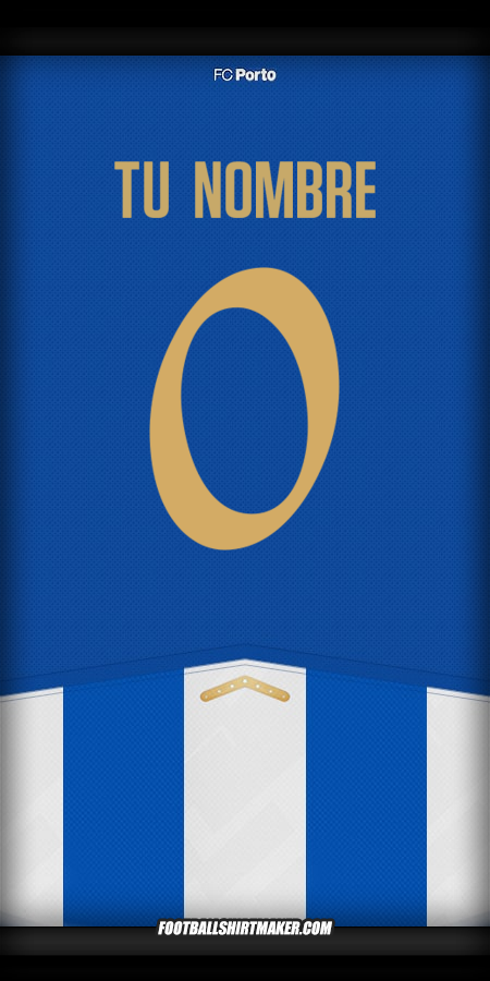 Jersey FC Porto UEL 2025/2026 -  tu nombre - 0