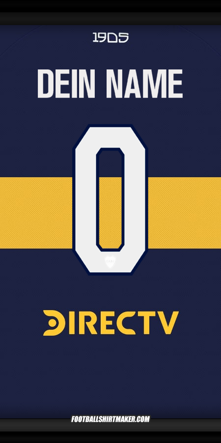 Trikot Boca Juniors 2025/2026 -  dein name - 0