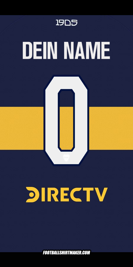 Trikot Boca Juniors 2025/2026 -  dein name - 0