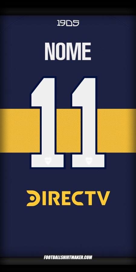 Maglia Boca Juniors 2025/2026 -  nome - 11