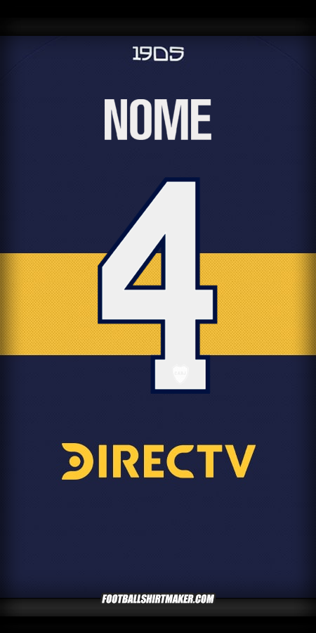 Camisola Boca Juniors 2025/2026 -  nome - 4