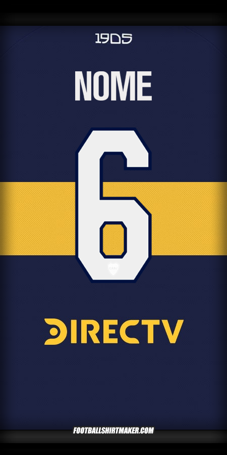 Maglia Boca Juniors 2025/2026 -  nome - 6