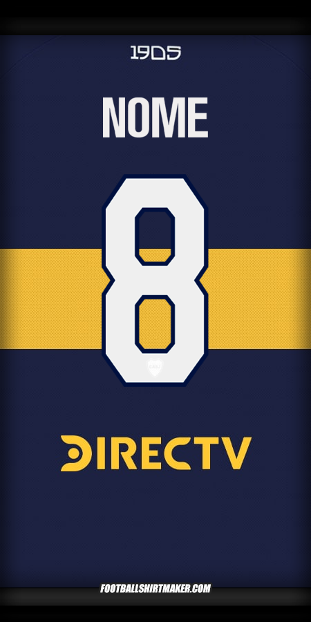 Camisola Boca Juniors 2025/2026 -  nome - 8