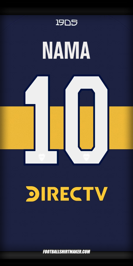 Jersey Boca Juniors 2025/2026 -  nama - 10