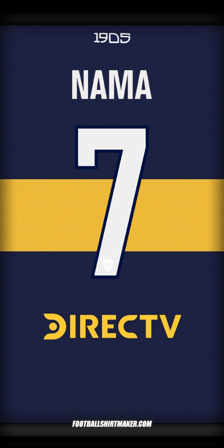 Jersey Boca Juniors 2025/2026 -  nama - 7
