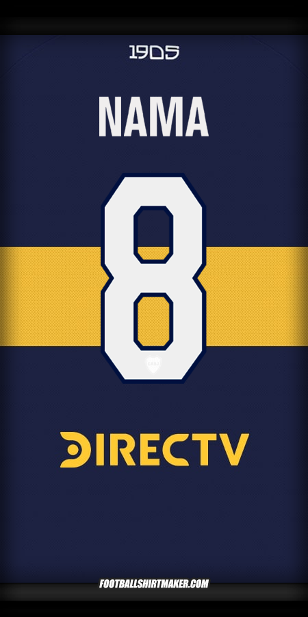 Jersey Boca Juniors 2025/2026 -  nama - 8