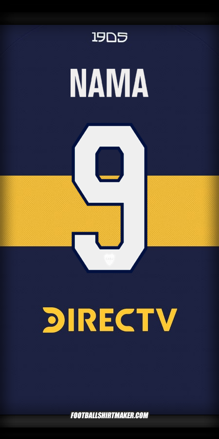 Jersey Boca Juniors 2025/2026 -  nama - 9