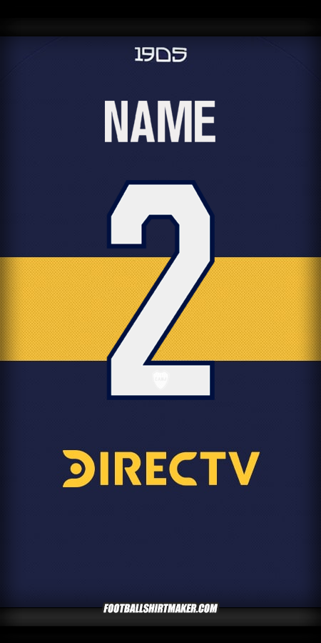 Jersey Boca Juniors 2025/2026 -  name - 2