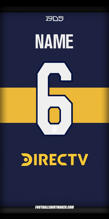 Trikot Boca Juniors 2025/2026 -  name - 6