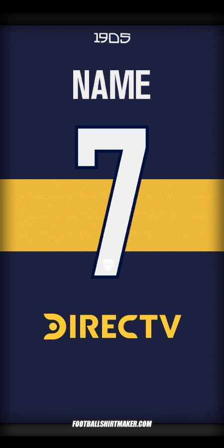 Trikot Boca Juniors 2025/2026 -  name - 7