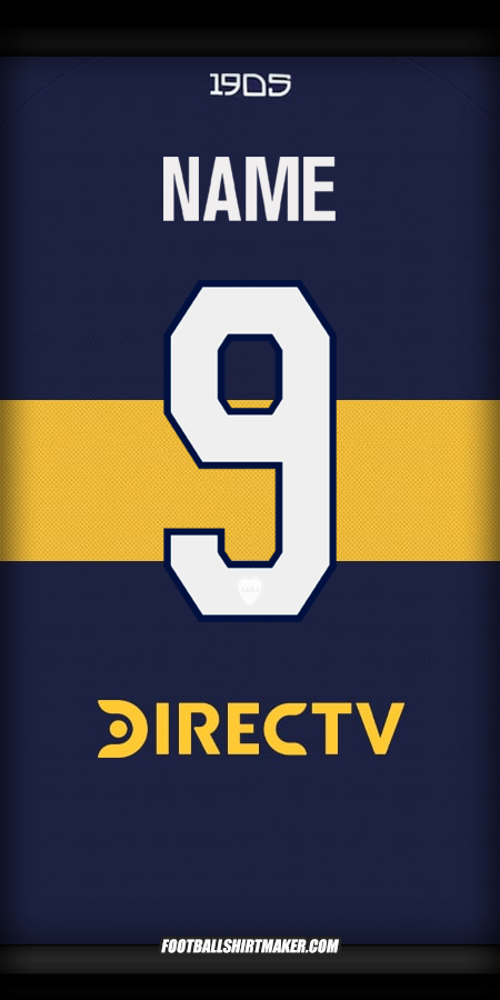 Shirt Boca Juniors 2025/2026 -  name - 9