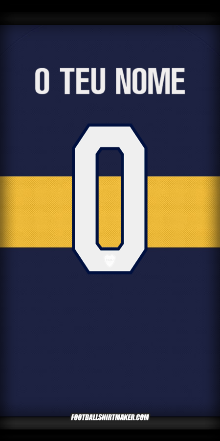 Camisola Boca Juniors Club World Cup 2025 -  o teu nome - 0