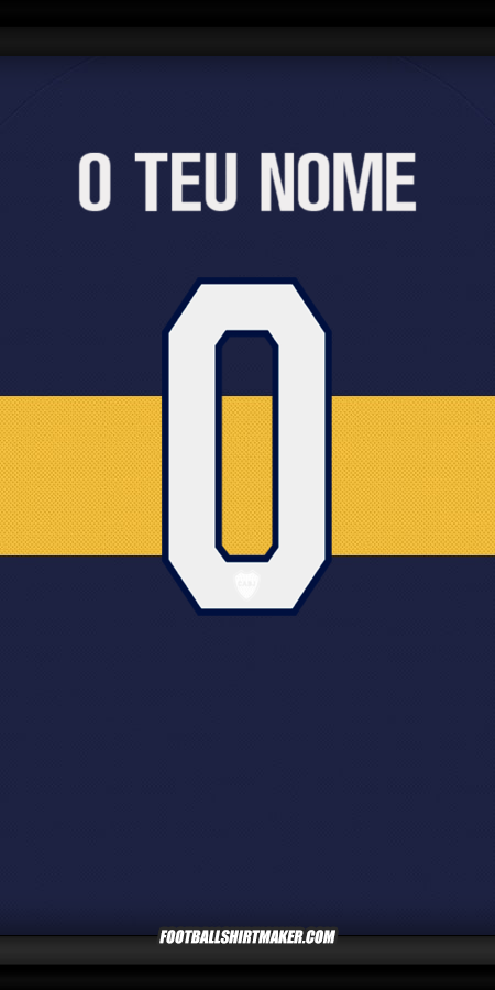 Camisola Boca Juniors Club World Cup 2025 -  o teu nome - 0