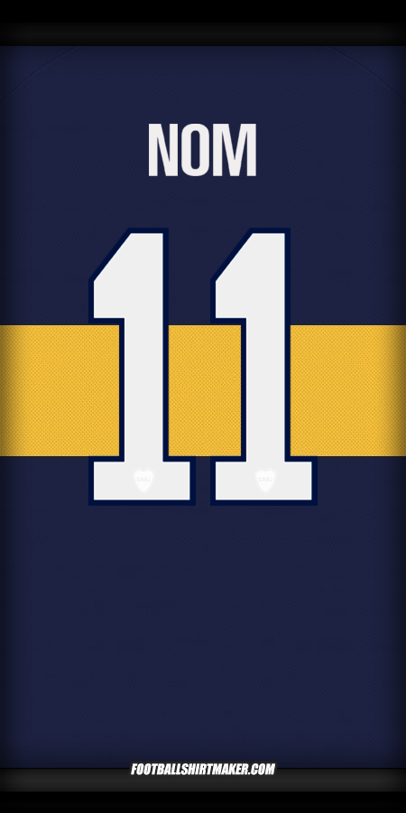 Maillot Boca Juniors Club World Cup 2025 -  nom - 11