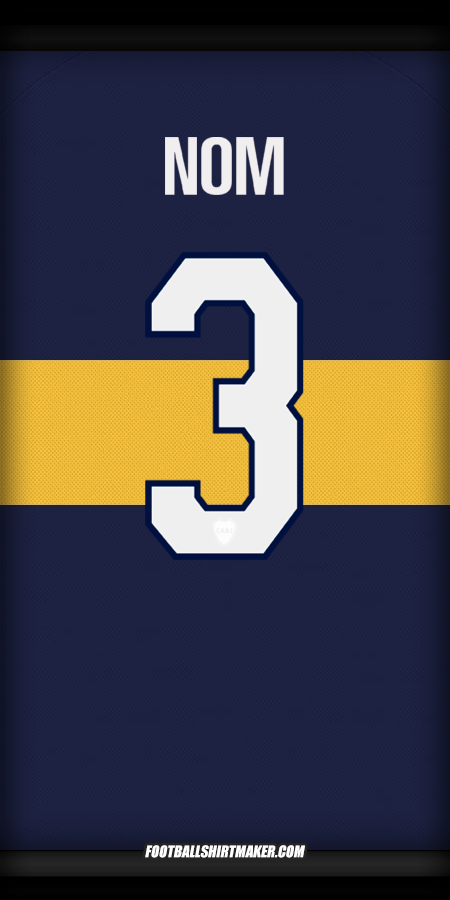 Maillot Boca Juniors Club World Cup 2025 -  nom - 3