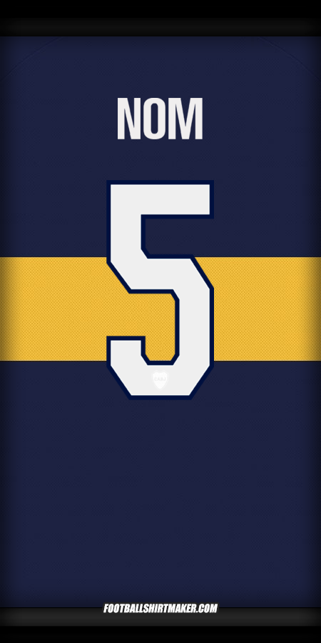 Maillot Boca Juniors Club World Cup 2025 -  nom - 5