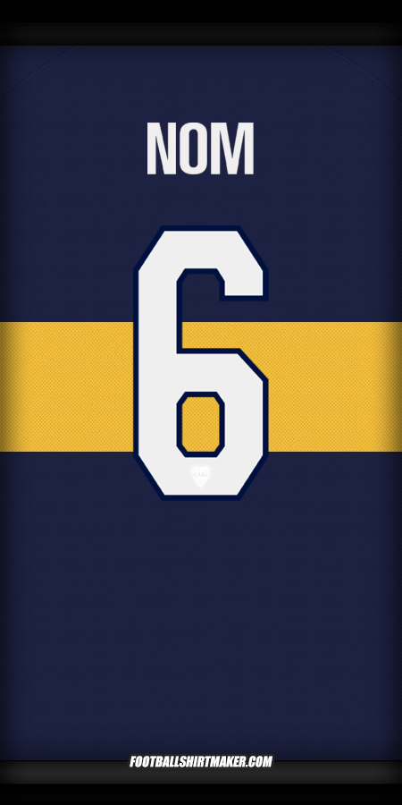 Maillot Boca Juniors Club World Cup 2025 -  nom - 6