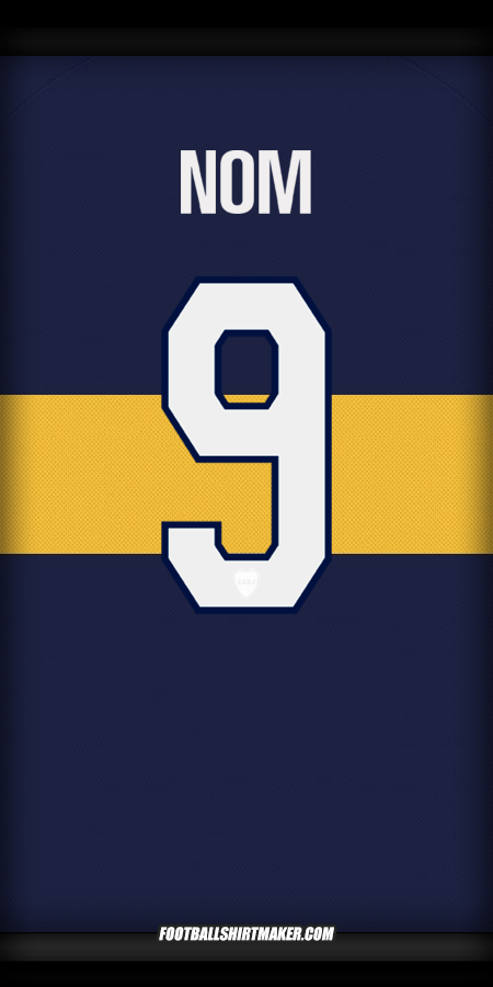 Maillot Boca Juniors Club World Cup 2025 -  nom - 9