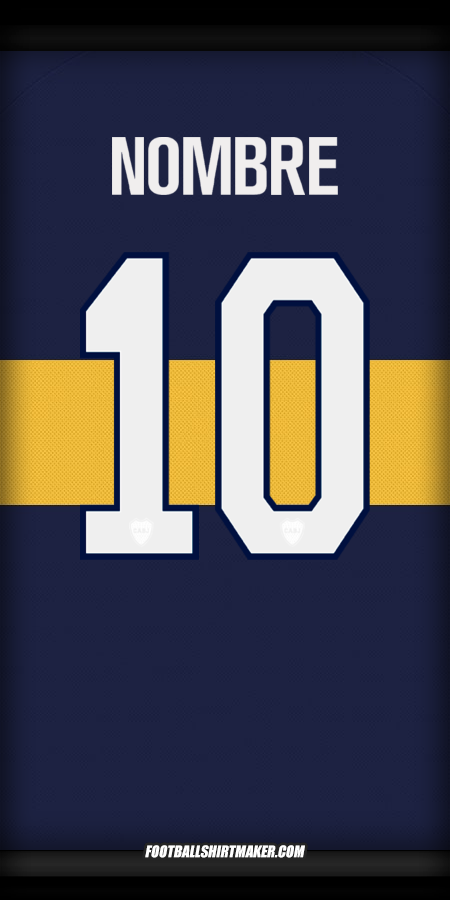 Jersey Boca Juniors Club World Cup 2025 -  nombre - 10