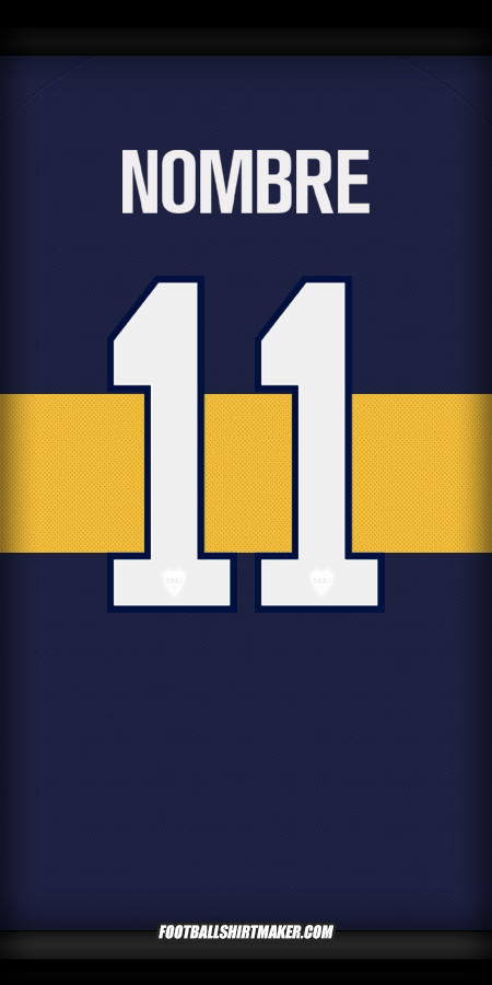 Jersey Boca Juniors Club World Cup 2025 -  nombre - 11