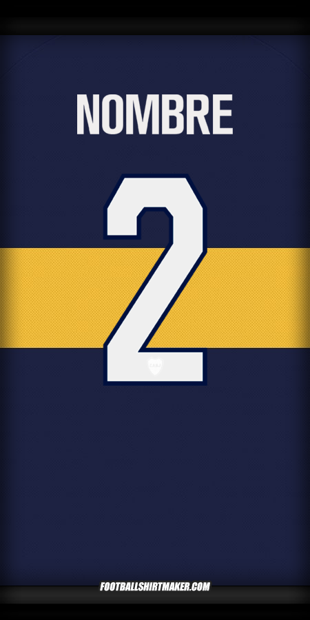 Jersey Boca Juniors Club World Cup 2025 -  nombre - 2