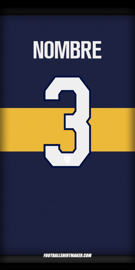 Jersey Boca Juniors Club World Cup 2025 -  nombre - 3