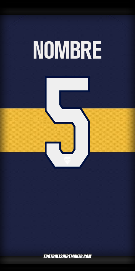 Camiseta Boca Juniors Club World Cup 2025 -  nombre - 5