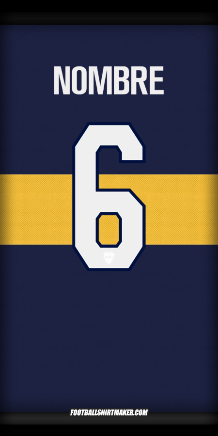 Jersey Boca Juniors Club World Cup 2025 -  nombre - 6