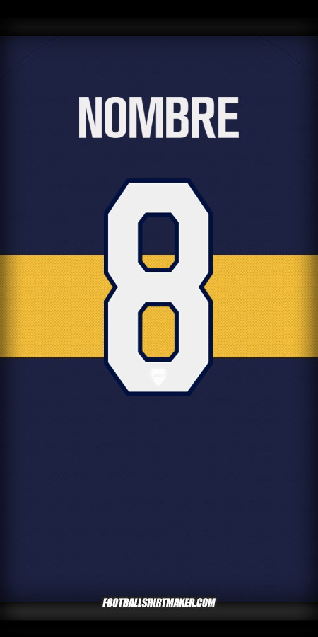Jersey Boca Juniors Club World Cup 2025 -  nombre - 8