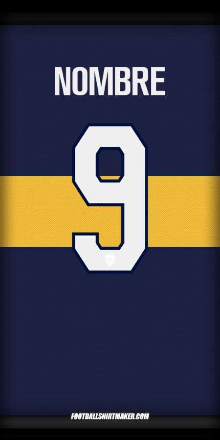 Camiseta Boca Juniors Club World Cup 2025 -  nombre - 9