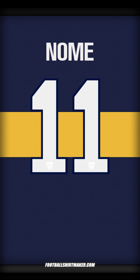 Maglia Boca Juniors Club World Cup 2025 -  nome - 11