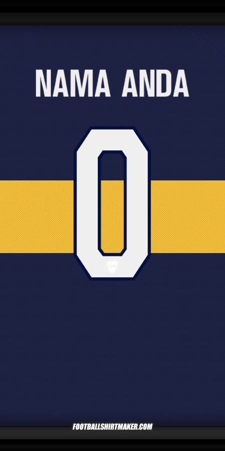 Jersey Boca Juniors Club World Cup 2025 -  nama anda - 0