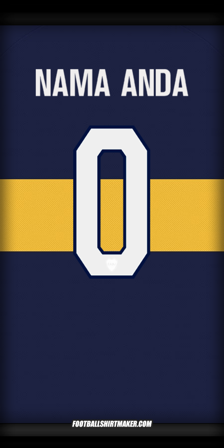 Jersey Boca Juniors Club World Cup 2025 -  nama anda - 0