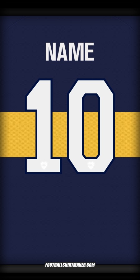 Shirt Boca Juniors Club World Cup 2025 -  name - 10