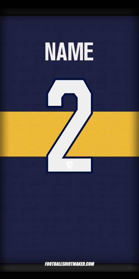 Jersey Boca Juniors Club World Cup 2025 -  name - 2