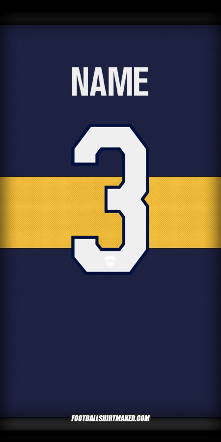 Trikot Boca Juniors Club World Cup 2025 -  name - 3