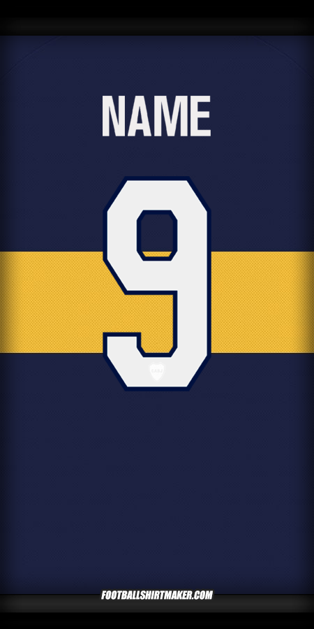 Jersey Boca Juniors Club World Cup 2025 -  name - 9