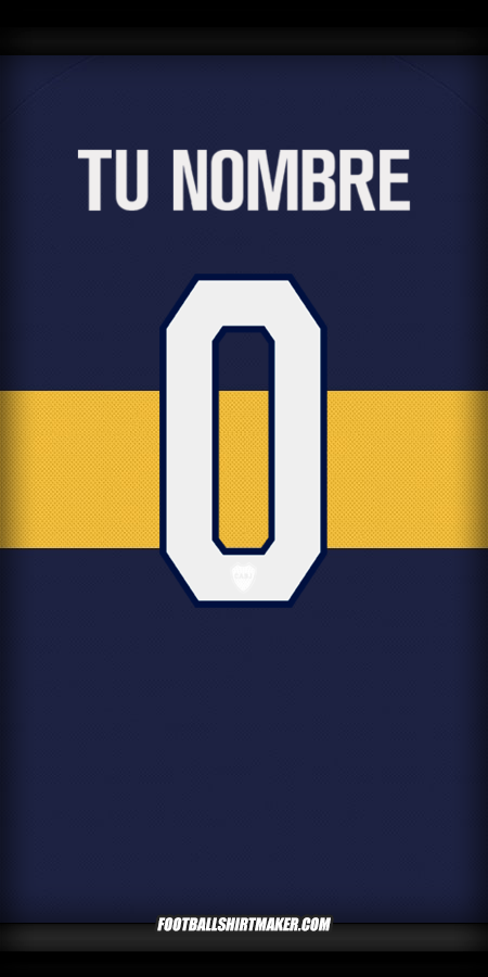 Jersey Boca Juniors Club World Cup 2025 -  tu nombre - 0