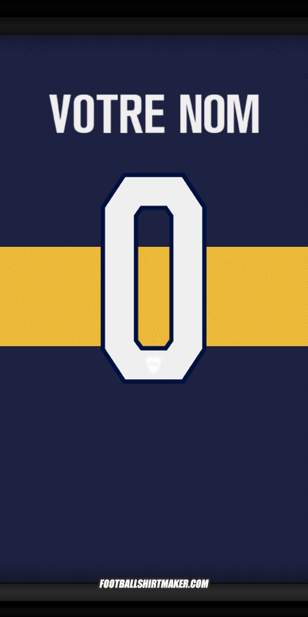 Maillot Boca Juniors Club World Cup 2025 -  votre nom - 0