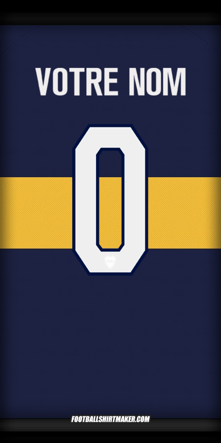 Maillot Boca Juniors Club World Cup 2025 -  votre nom - 0