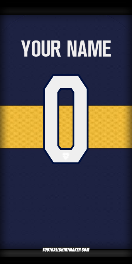 Jersey Boca Juniors Club World Cup 2025 -  your name - 0