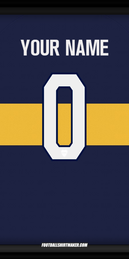 Jersey Boca Juniors Club World Cup 2025 -  your name - 0