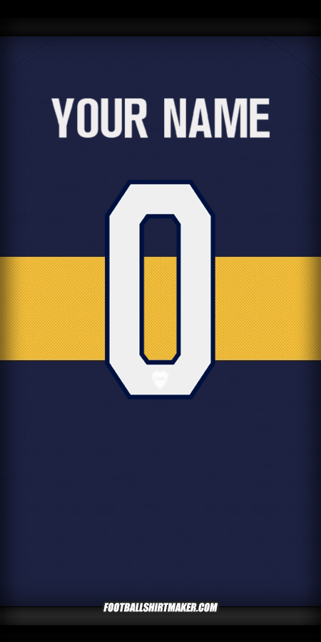 Jersey Boca Juniors Club World Cup 2025 -  your name - 0