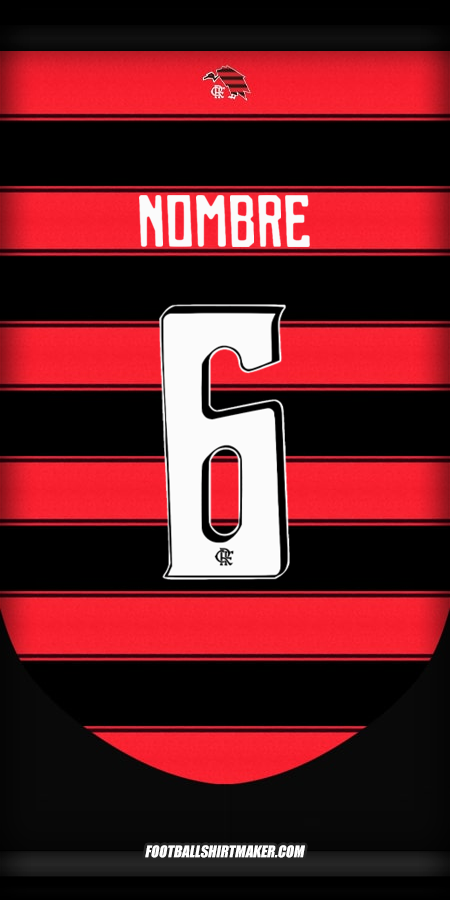 Jersey Flamengo Club World Cup 2025 -  nombre - 6