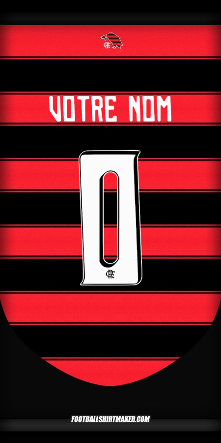 Maillot Flamengo Club World Cup 2025 -  votre nom - 0