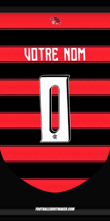 Maillot Flamengo Club World Cup 2025 -  votre nom - 0